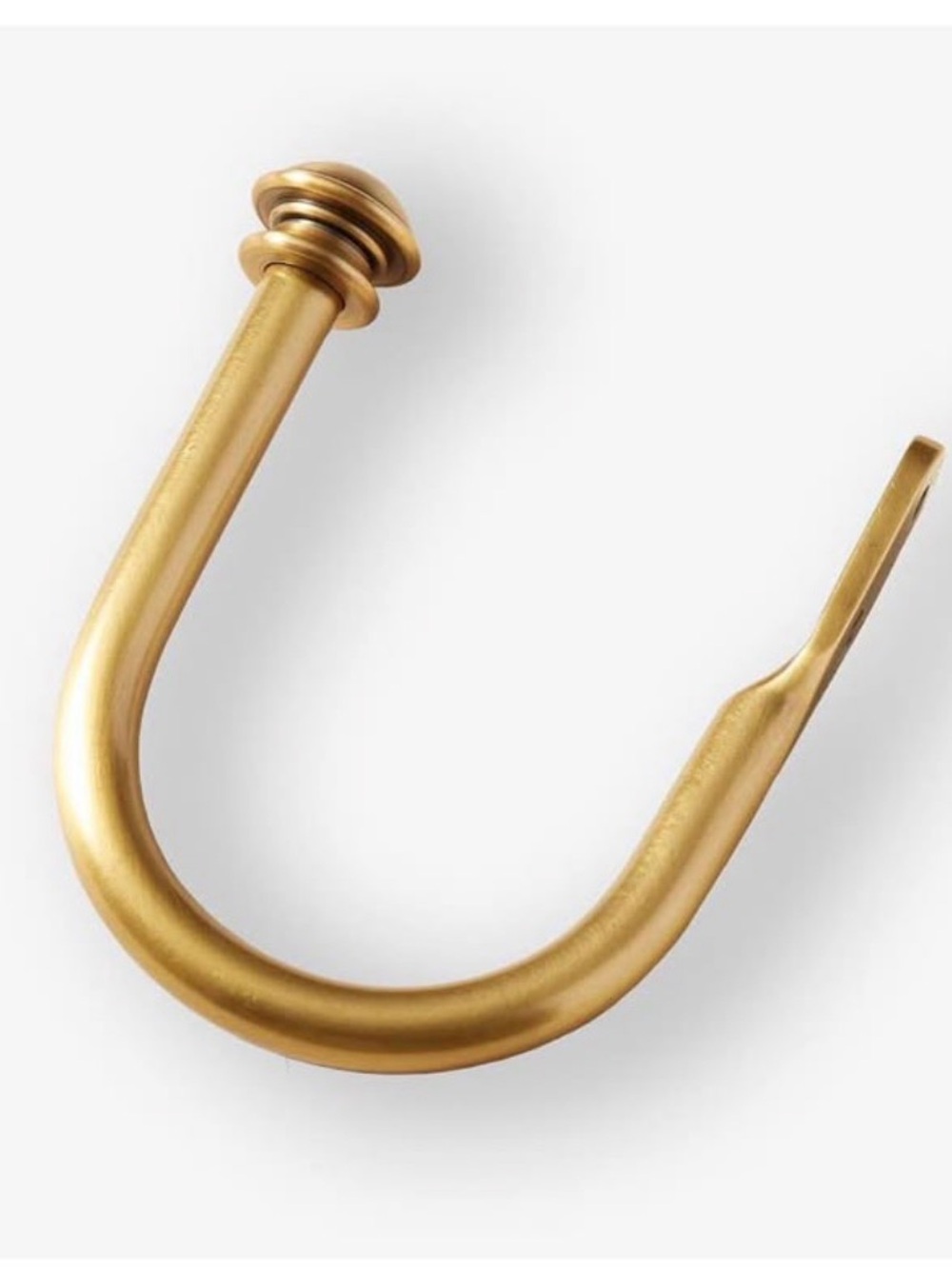 Pottery Barn Brass Curtain Holdback (4)